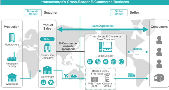 Cross Border E-Commerce transcosmos